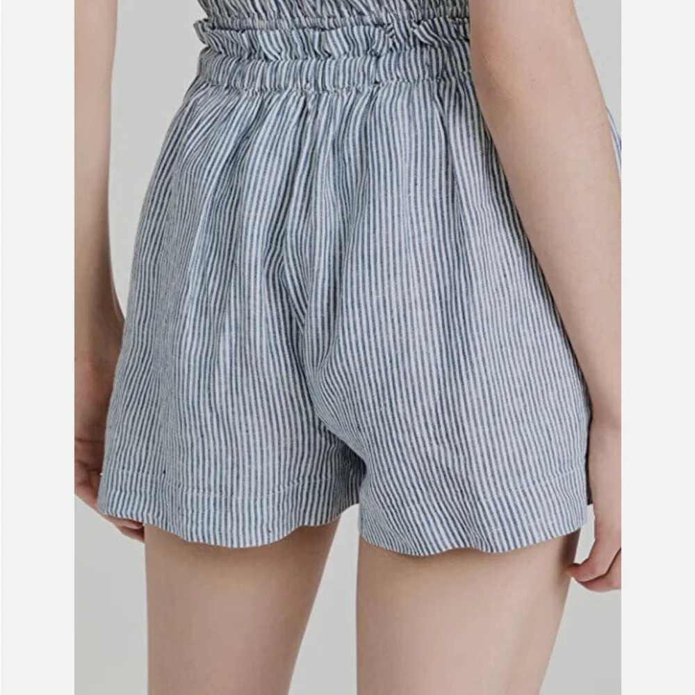 Ulla Johnson Linen Asa Shorts from Spring-Summer 2022 - Picture 3 of 12